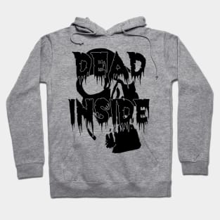 Black Dead Inside Horror Hoodie